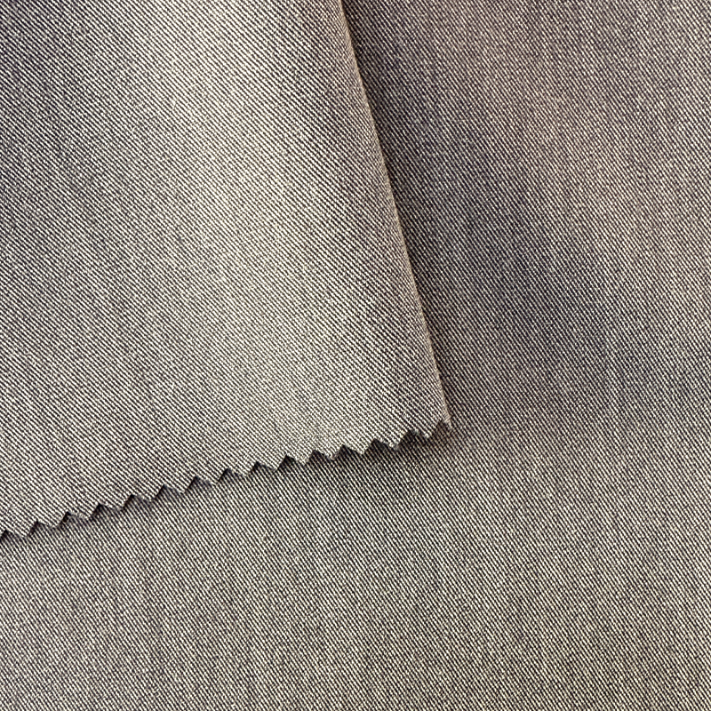 NO 6042 Țesătură Twil de denim imitație TR bicolor