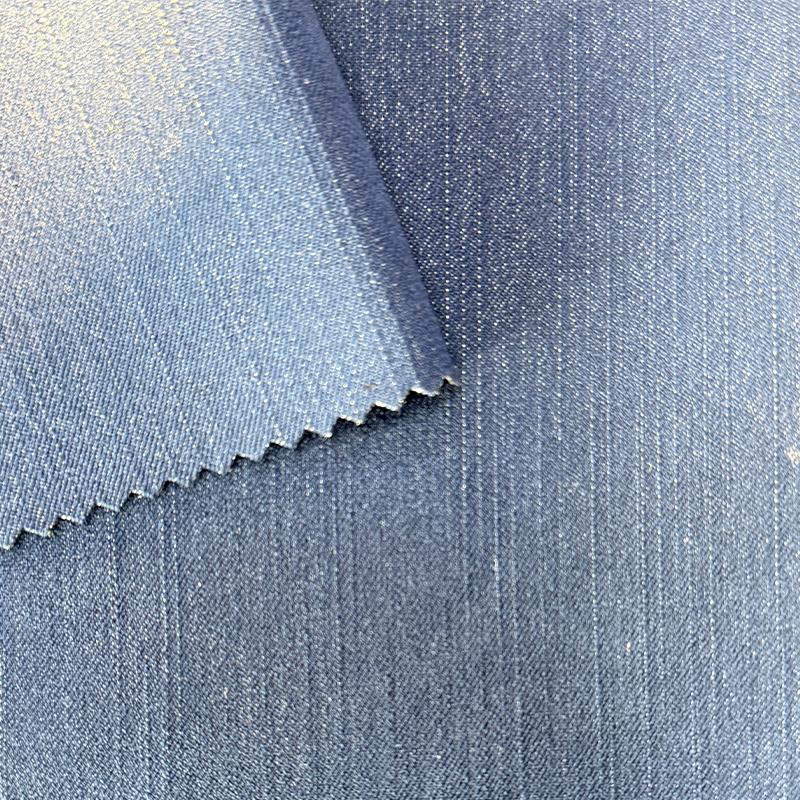 NO 6047 Țesătură imitație denim slub