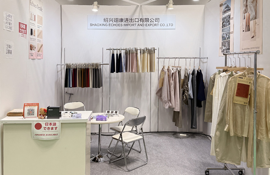 Shaoxing Echoes Textile Co., Ltd prezintă la FaW TOKYO 2026 cu o concluzie de succes