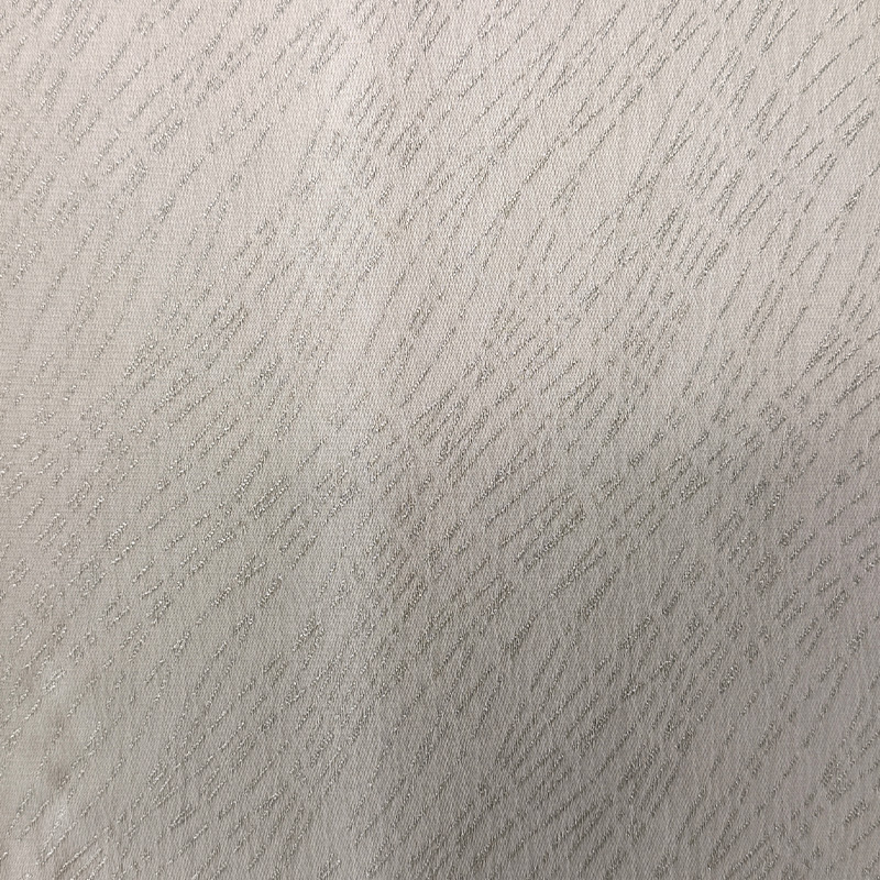 Țesătură jacquard asemănătoare acetatului – dungi Lurex texturate diagonale